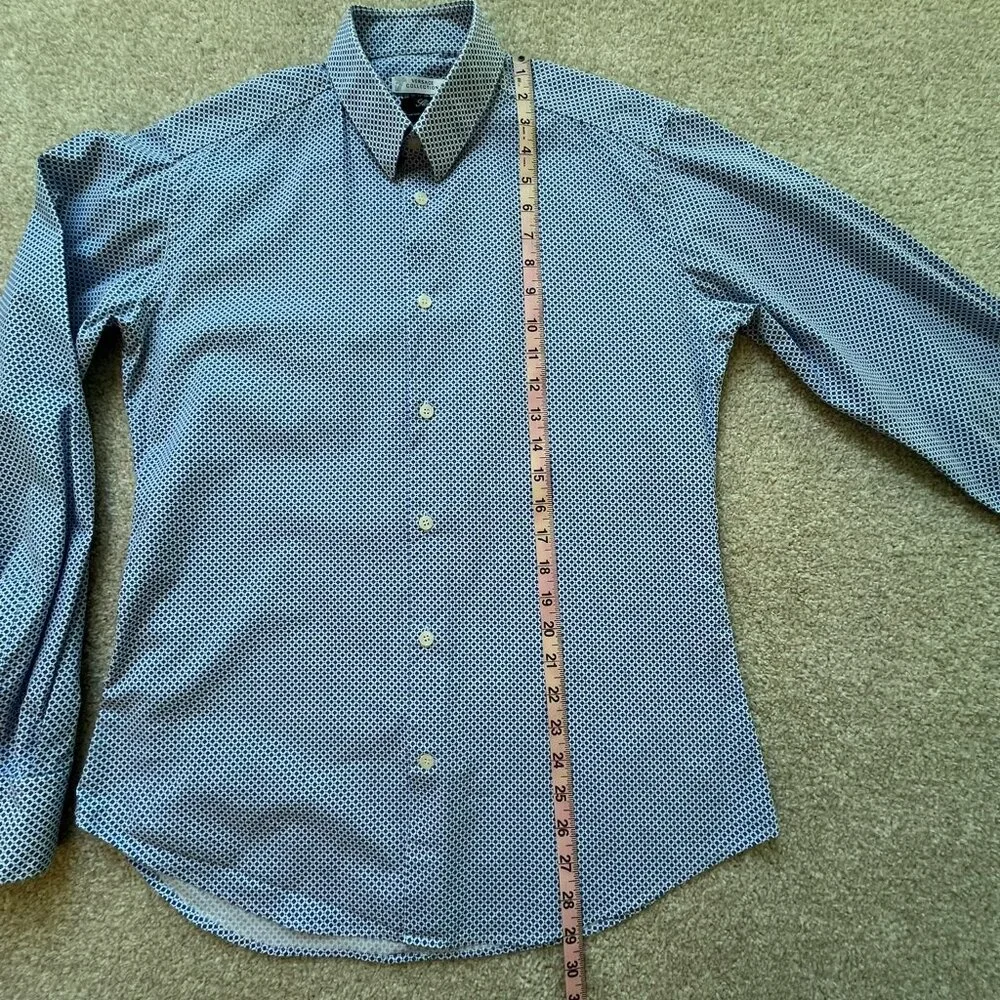 Versace Collection Men's Slim Designer Dress Shirt - Size 41 - Picture 6 of 11